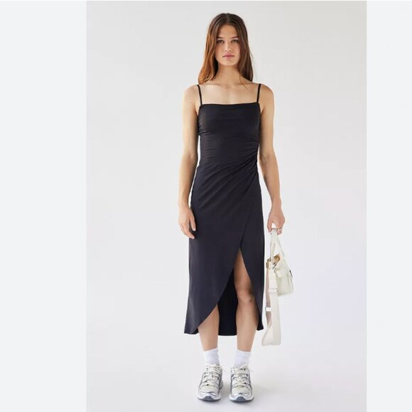 Urban Outfitters Dresses & Skirts - Urban Outfitters UO Solana Split-Hem Midi Dress